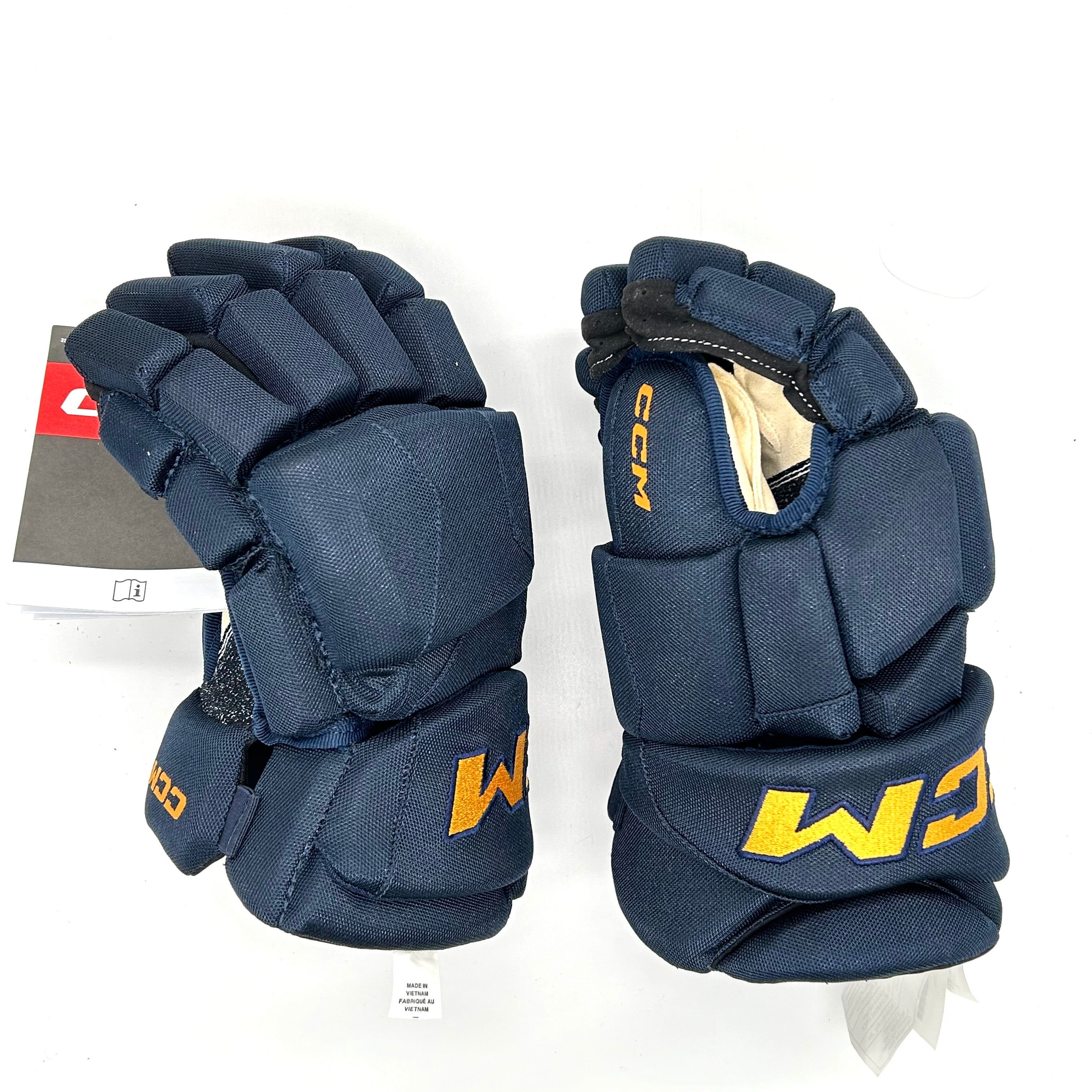 CCM HGJSCHLPP - Gant OHL Pro Stock (bleu marine/texte jaune)